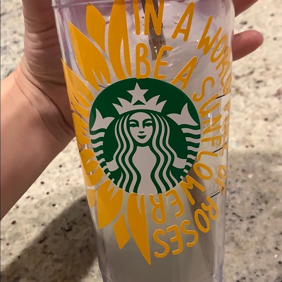 Sunflower vinyl decal - Picture 3 of 3